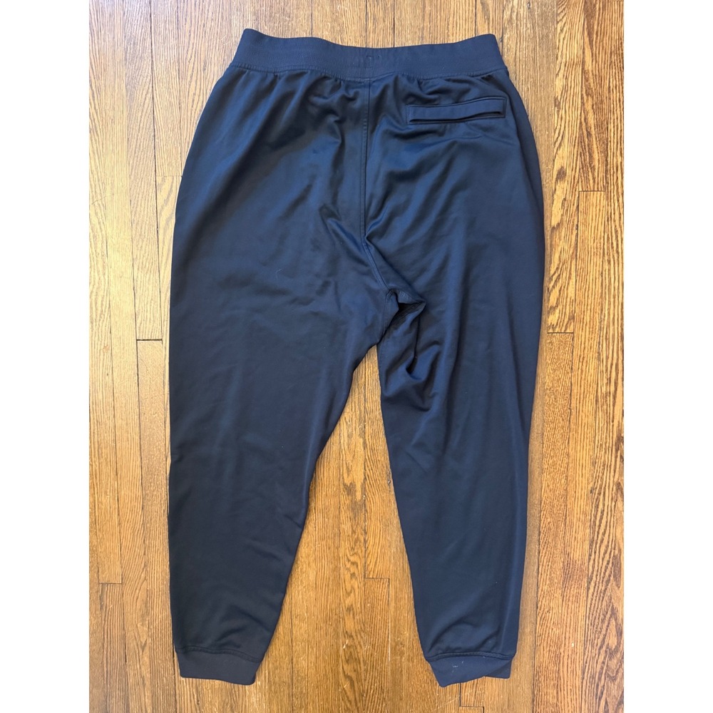 Under Armour Mens Loose Fit Joggers Black Tapered Athletic Sweatpants Large - Picture 4 of 7